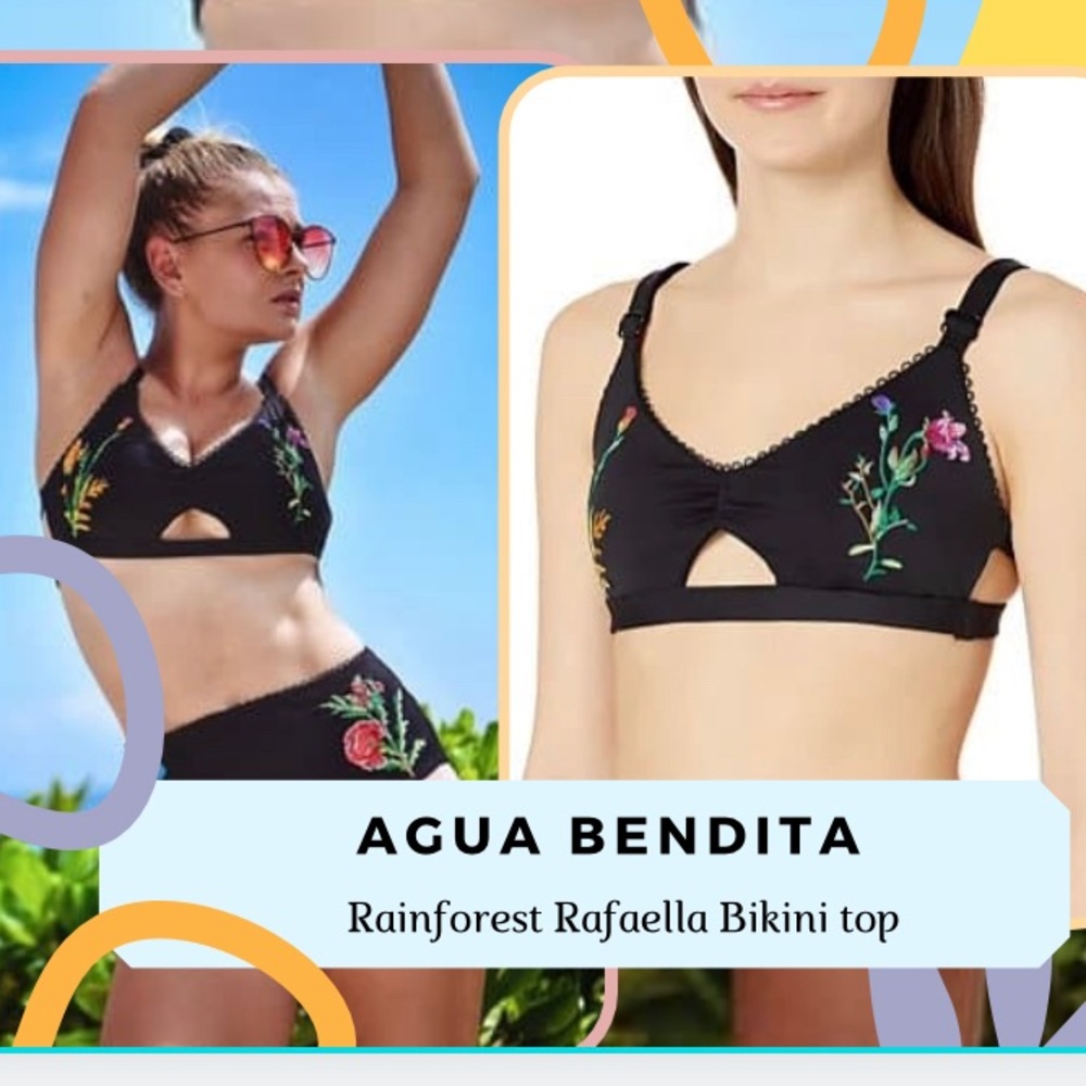 Agua Bendita Rainforest Rafealla Bikini top